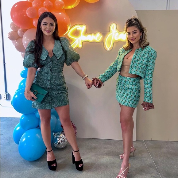 Ganni Jacquard organza minidress - Picture 2 of 6